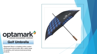 custom Umbrella Online - Optamark