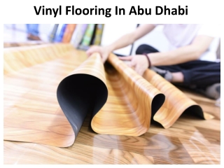 Vinyl Flooring In Abu Dhabi