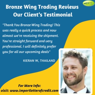 Bronze Wing Trading Reviews – Our Happy Client’s Review