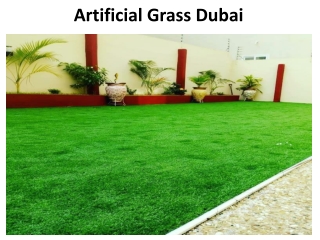 Artificial Grass Dubai