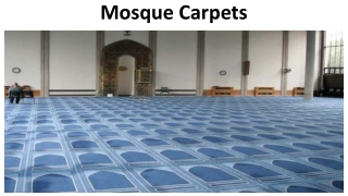 Mosque Carpets