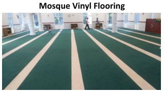 Mosque Vinyl Flooring