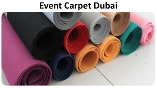 Event Carpet Dubai