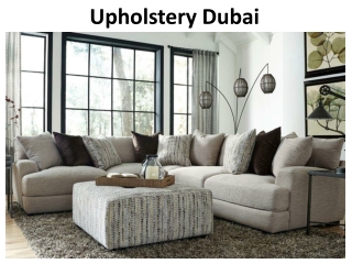 Upholstery Dubai