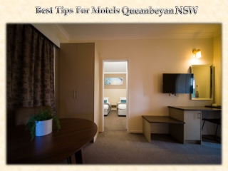Best Tips For Motels Queanbeyan NSW