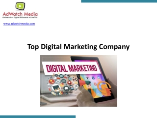 Top Digital Marketing Company - AdWatch Media