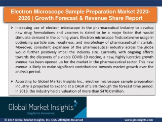 Electron Microscope Sample Preparation Market is Projected to Witness Exponential Growth by 2026