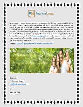 Compare Life Insurance | Fmfinancial.group