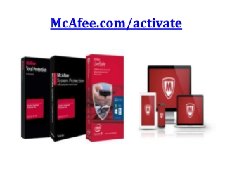 www.McAfee.com/Activate - Enter your code - Activate McAfee