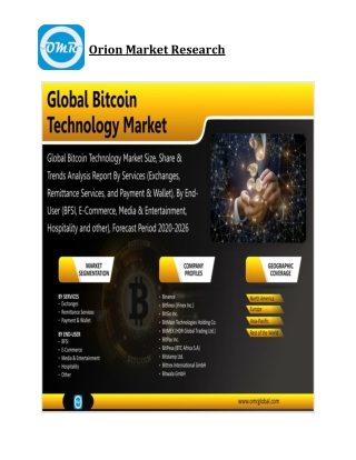 Global Bitcoin Technology Market Size, Competitive Analysis, Share, Forecast- 20