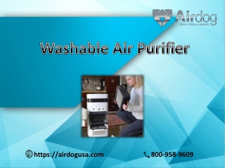 Washable Air Purifier with advanced TPA® technology with Child Lock feature - Airdog USA