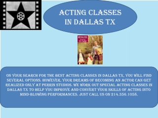 Perrinstudios.biz - Acting Classes in Dallas TX