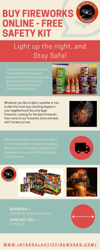 Buy Fireworks Online | Free Safety Kit