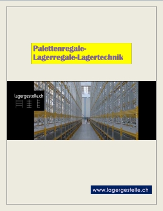 Palettenregale-Lagerregale-Lagertechnik