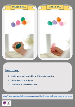 SISSEL® Press-Ball & Press-Eg | Hand Therapy | Pushpanjali medi India