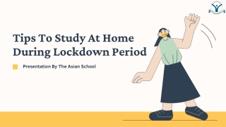 Tips To Study At Home During Lockdown Period