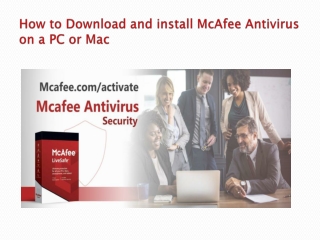 Mcafee.com/activate