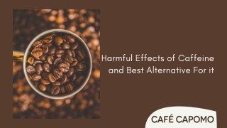 Harmful Effects of Caffeine and Best Alternative For it