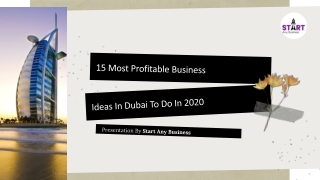 15 Most Profitable Business Ideas In Dubai To Do In 2020