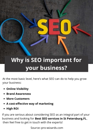 Why is SEO important for your business?