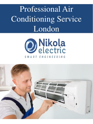 Professional Air Conditioning Service London