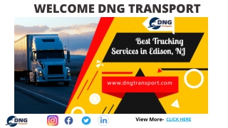 Best Trucking Services Company Edison, Rahway New Jersey