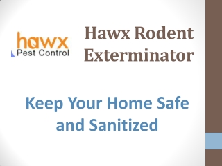 Hawx Rodent Exterminator