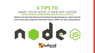 6 Tips to Make your Node JS Web App Faster