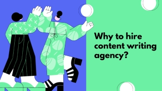 Why to hire content writing agency?