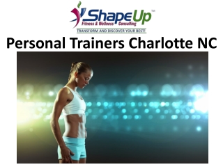 Personal Trainers Charlotte NC