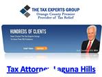 Tax Attorney Laguna Hills