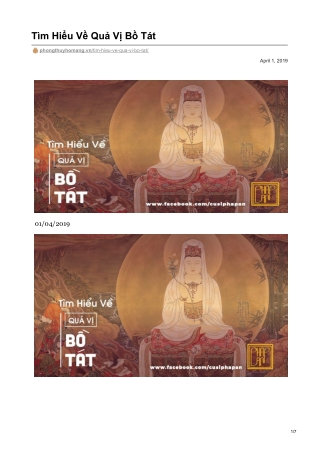 Tìm Hiểu Về Quả Vị Bồ Tát