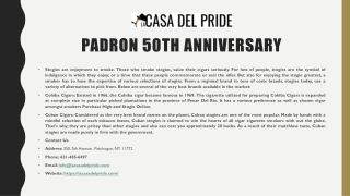 Padron 50th Anniversary