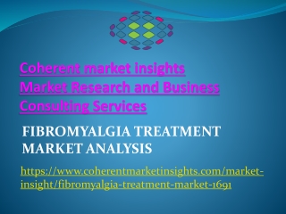Fibromyalgia Treatment Market Analysis