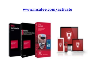 www.McAfee.com/Activate