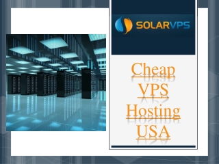 Cheap VPS Hosting USA