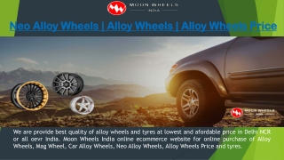 Neo Alloy Wheels | Alloy Wheels | Alloy Wheels Price