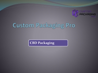 CBD Packaging