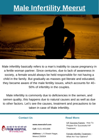 Male Infertility Specialist in Meerut