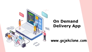 On Demand Delivery App
