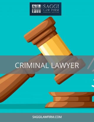Top Criminal Lawyer Brampton