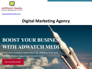 Digital Marketing Agency - AdWatch Media