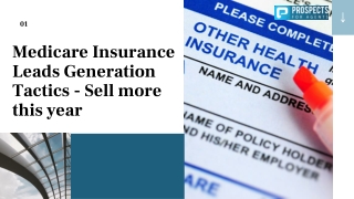 Best Medicare Insurance Leads Generation Tactics