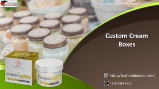 Quality Custom Cream Packaging wholesale in Texas, USA