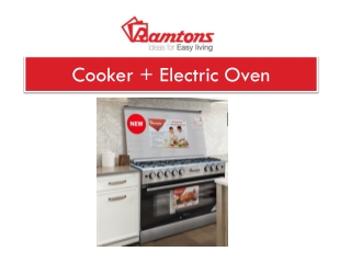 Ramtons - Cooker   Electric Oven