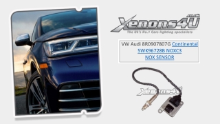 VW Audi 8r0907807G Continental 5wk96728b Noxc3 NOX Sensor