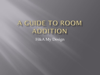 Finding Room for Home Improvement: A Guide to Room Addition, Remodeling & Increasing Square Footage