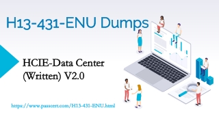 H13-431-ENU HCIE-Data Center (Written) V2.0 Dumps