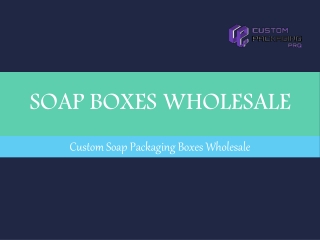 Soap Boxes Wholesale