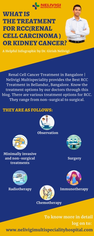 Treatment For RCC (Renal Cell Carcinoma) Or Kidney Cancer | Renal Cell Cancer Treatment in Bangalore | Nelivigi Multispe